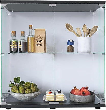 LFT HUIMEI2Y Glass Display Cabinet 2-Shelf - Image 8
