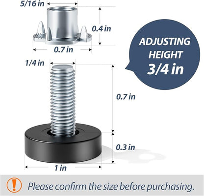 MROCO Furniture Leveling Feet - Image 2
