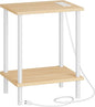 HOOBRO Side Table with Charging Station, End Table with USB Port and Outlet by HOOBRO