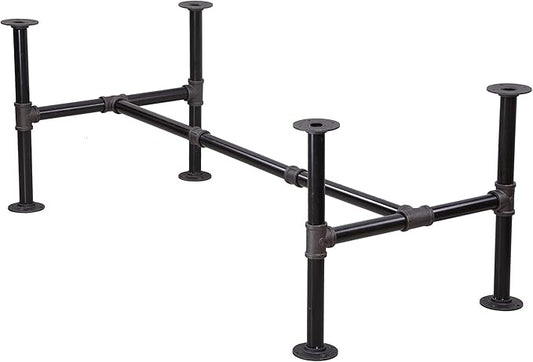 16'' x 43'' Industrial Pipe Table Leg Set by NIUBIDINDUSTRIALFURNITUR