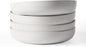 famiware Milkyway 33 oz Bowl Set, Pasta Bowls Set of 4, Salad Bowls, Double Reactive Glaze, Sturdy & Stackable, Ideal for Housewarming, Festivals, White Thread