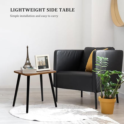 FORAOFUR End Table Set of 2, Modern Wooden Side Table - Image 6