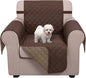U-NICE HOME Reversible Recliner Chair Covers, Chocolate/Taupe | 23''Armchair by U-NICEHOME