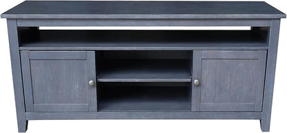 IC INTERNATIONAL CONCEPTS Solid Wood Entertainment/TV Stand - Image 2