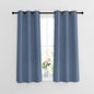 NICETOWN Bedroom Blackout Curtains and Drapes 48" Long 2 Panels Set by NICETOWN