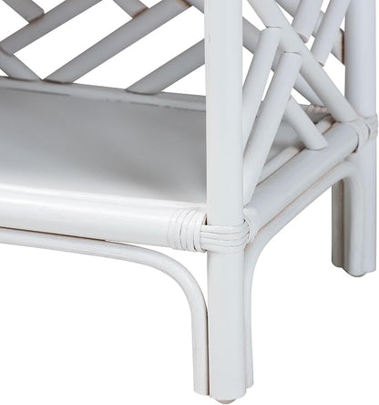 bali & pari Tiaret Natural Rattan Nightstand - Image 9