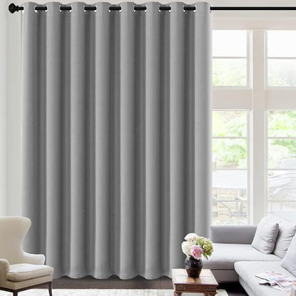 H.VERSAILTEX Blackout Curtains for Sliding Glass Door Room Divider Curtains by HVERSAILTEX