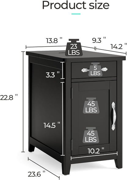 LINSY HOME End Table Set of 2 - Image 3