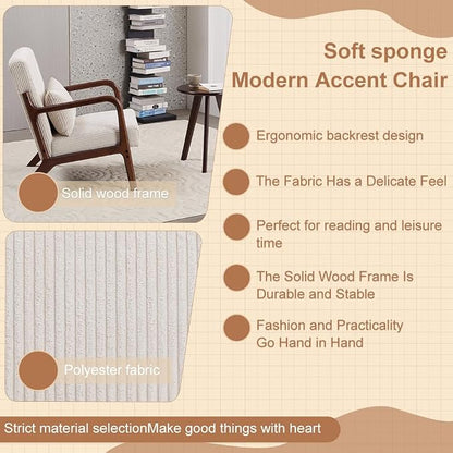 Mid-Century Modern Accent Chair - Image 6