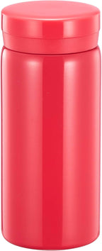 Mini Thermos Cute Water Bottle - 7 oz Tiny Insulated Vacuum 18/10 Stainless Steel Small Flask - Leak Proof & Spill Proof & Keeps Cold and Hot for Drink, Coffee, Tea - Rose Red