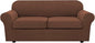 H.VERSAILTEX 3 Piece Stretch Sofa Covers by HVERSAILTEX