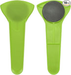 uxcell 2 Pcs Magnetic Scissor Holder, 7.48" x 3.46" Plastic Scissors Cover Durable Waterproof Protector Portable with Round Magnetic Absorber for Kitchen Shears, Green
