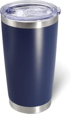 20oz Tumbler Bulk Stainless Steel Tumblers with Lid Vacuum Insulated Double Wall Travel Coffee Mug Powder Coated Tumbler Cup for Hot and Cold Drinks(Mix Color, 12 pack)