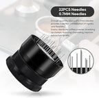 WDT Tool Espresso Stirrer, 22 Needle Espresso Distribution Tool for 58mm Portafilters, Professional Espresso Distributor Coffee Powder Stirring Tool, Black