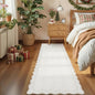 GarveeHome 2x6 Scalloped Washable Runner Rug Non Slip Hallway Kitchen Rug | by GarveeHome