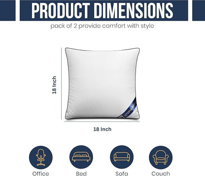 Utopia Bedding 18x18 Throw Pillow Inserts, Decorative Pillows, Plush & - Image 2