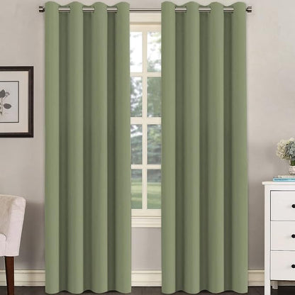 H.VERSAILTEX Blackout Window Treatment Curtains/Panels, Thermal Insulated Room by HVERSAILTEX