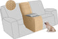 ALIECOM Recliner Sectional Couch Covers L Shape Stretch Corner Reclining by ALIECOM