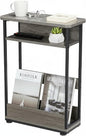 Narrow Side Table, 3-Tier Slim End Table by YEAKOO