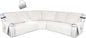 HDCAXKJ 100% Waterproof Reclining Sectional Couch Covers L Shape Recliner Sofa by HDCAXKJ