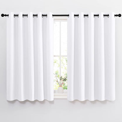 NICETOWN White Room Darkening Curtain Panels by NICETOWN