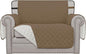 Easy-Going Reversible Couch Cover, Chair 30 in, Camel/Ivory | Machine Washable by Easy-Going