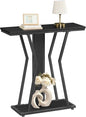 HOOBRO Narrow Console Table, 29.5" Small Entryway Table by HOOBRO