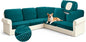 Arfntevss Sectional Couch Covers L Shape Couch Cushion Covers Slipcovers Fitted by Arfntevss