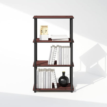 Furinno Turn-N-Tube Book Shelf, 4-Tier Bookshelf, Bookcase - Image 7
