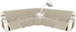 Arfntevss Recliner Sectional Couch Covers 1OO% Waterproof L Shape Sofa Cover by Arfntevss