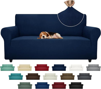 ZNSAYOTX Super Stretch Couch Cover Universal Sofa Covers by ZNSAYOTX