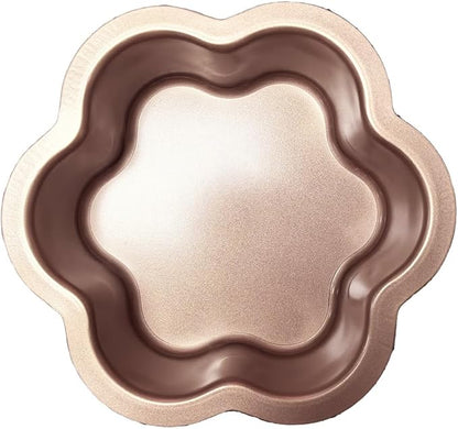 Specialty Forms NonStick Baking Tray Shaped Cake Bread Pizza Baking Pan Golden Carbon Steel