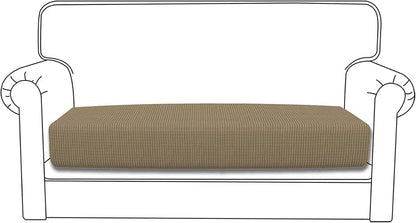 Easy-Going Stretch 1 Piece Loveseat Couch Cushion Cover by Easy-Going