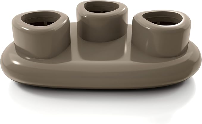 24/7 Shop at Home Kavren Modern 37-inch 3-Piece Oval Glossy Low Profile Coffee - Image 17