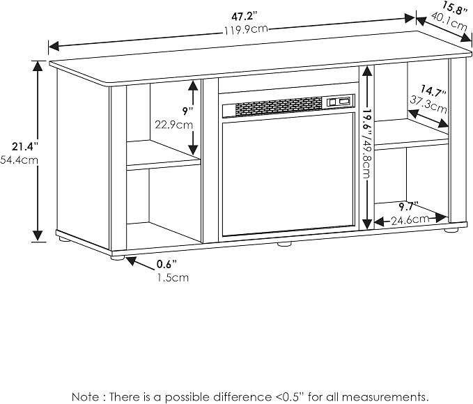 Furinno Jensen Entertainment Center Stand - Image 7