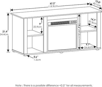 Furinno Jensen Entertainment Center Stand - Image 7