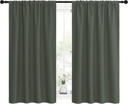 NICETOWN Bedroom Curtains Blackout Draperies - Image 2