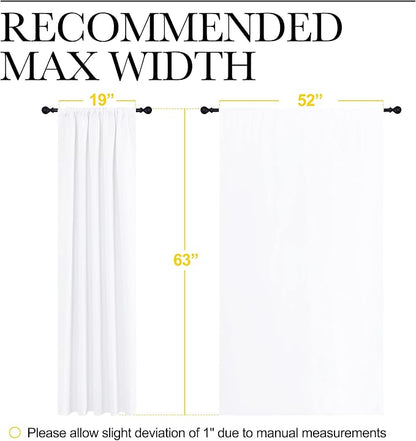 NICETOWN Bedroom Window Curtain Panels - Image 8