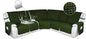 HDCAXKJ 100% Waterproof Reclining Sectional Couch Covers L Shape Recliner Sofa by HDCAXKJ