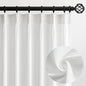 Topfinel 105 Inch Curtains 2 Panels Set, Two Packs Pinch Pleat Back Tab Linen by Topfinel