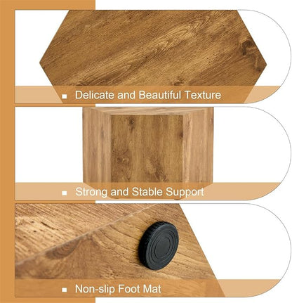 Side Table, End Table Living Room Table, Modern Side Table Sofa Couch Table - Image 7