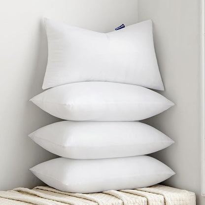 MIULEE Pillow Insert 12x20 Inch Set of 4, Decorative Throw Pillow Inserts | by MIULEE