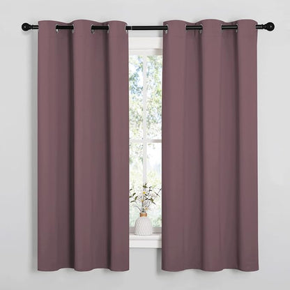 NICETOWN Dry Rose Blackout Curtains by NICETOWN
