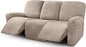 ULTICOR Velvet 8-Pieces Recliner Sofa Covers Stretch Reclining Couch Covers by ULTICOR