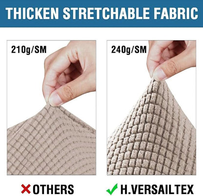 H.VERSAILTEX 4 Piece Stretch Sofa Covers - Image 5