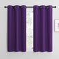 NICETOWN Purple Kitchen Blackout Curtains, Home Decoration Thermal Insulated by NICETOWN