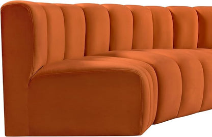 Meridian Furniture 103Cognac-S6B Arc Collection Modern | Contemporary Modular - Image 10