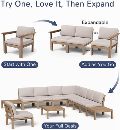 Stoog Modular Armless Chair - Image 5