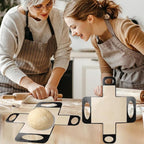 Silicone Bread Sling Mat - Reusable Sourdough Bread Making Loaf Pan Lifter Liner Non-stick & Easy Clean Dough Transfer Mats with 4 Handles Fits for 9x5" or 1.5lb Loaf Pans