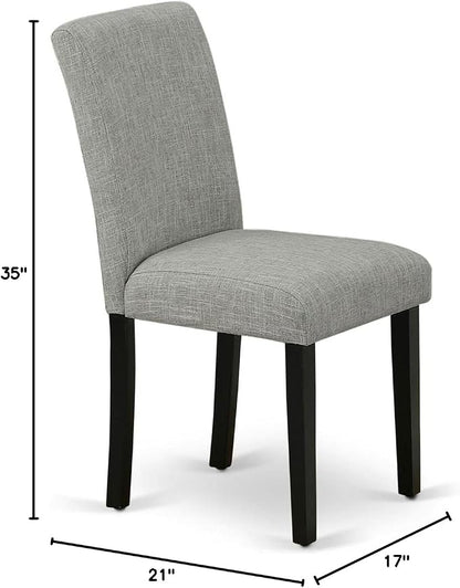 East West Furniture ABP1T06 Abbott Parson Dining Room Chairs - Image 3